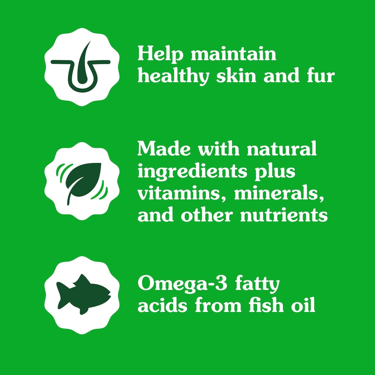 Feline SMARTBITES Healthy Skin and Fur, Chicken and Salmon Flavors, All Bag Sizes