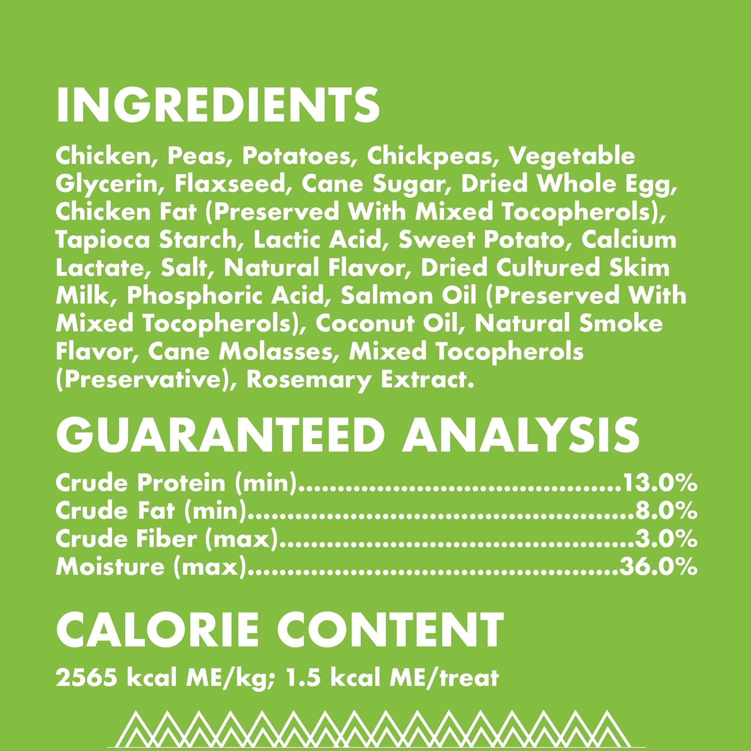 Grain Free Cat Treats, Soft & Chewy, No Added Gluten, Wheat, Corn or Soy